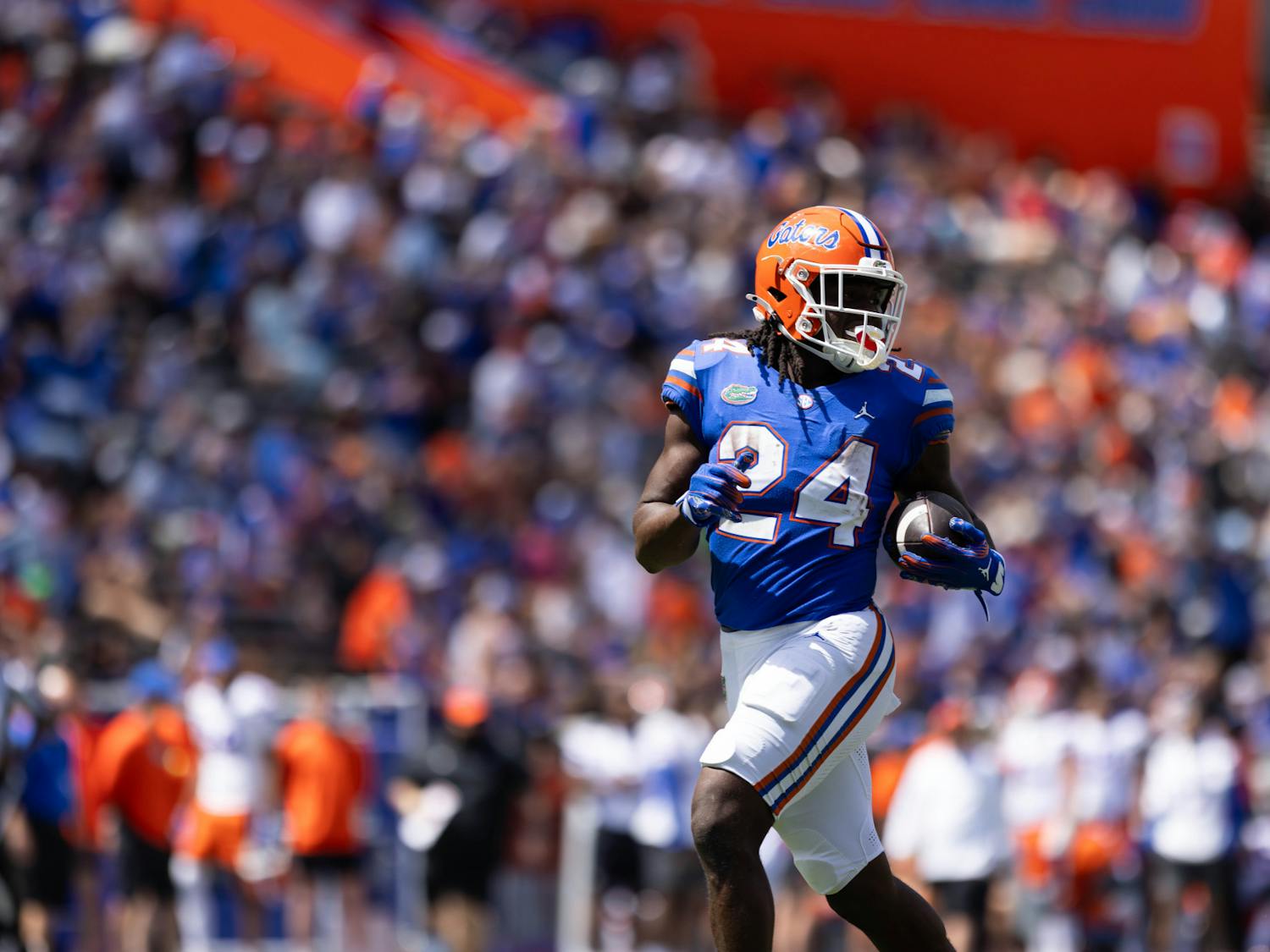 UF football spring game on Saturday, April 12th, 2025.