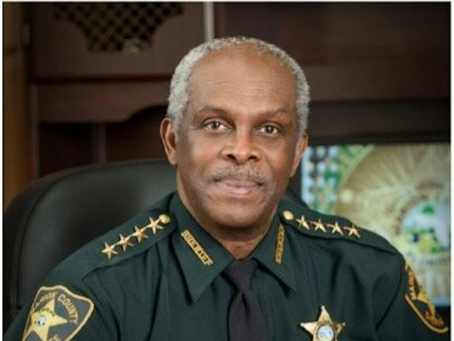 Sheriff Emery Gainey is pictured above.