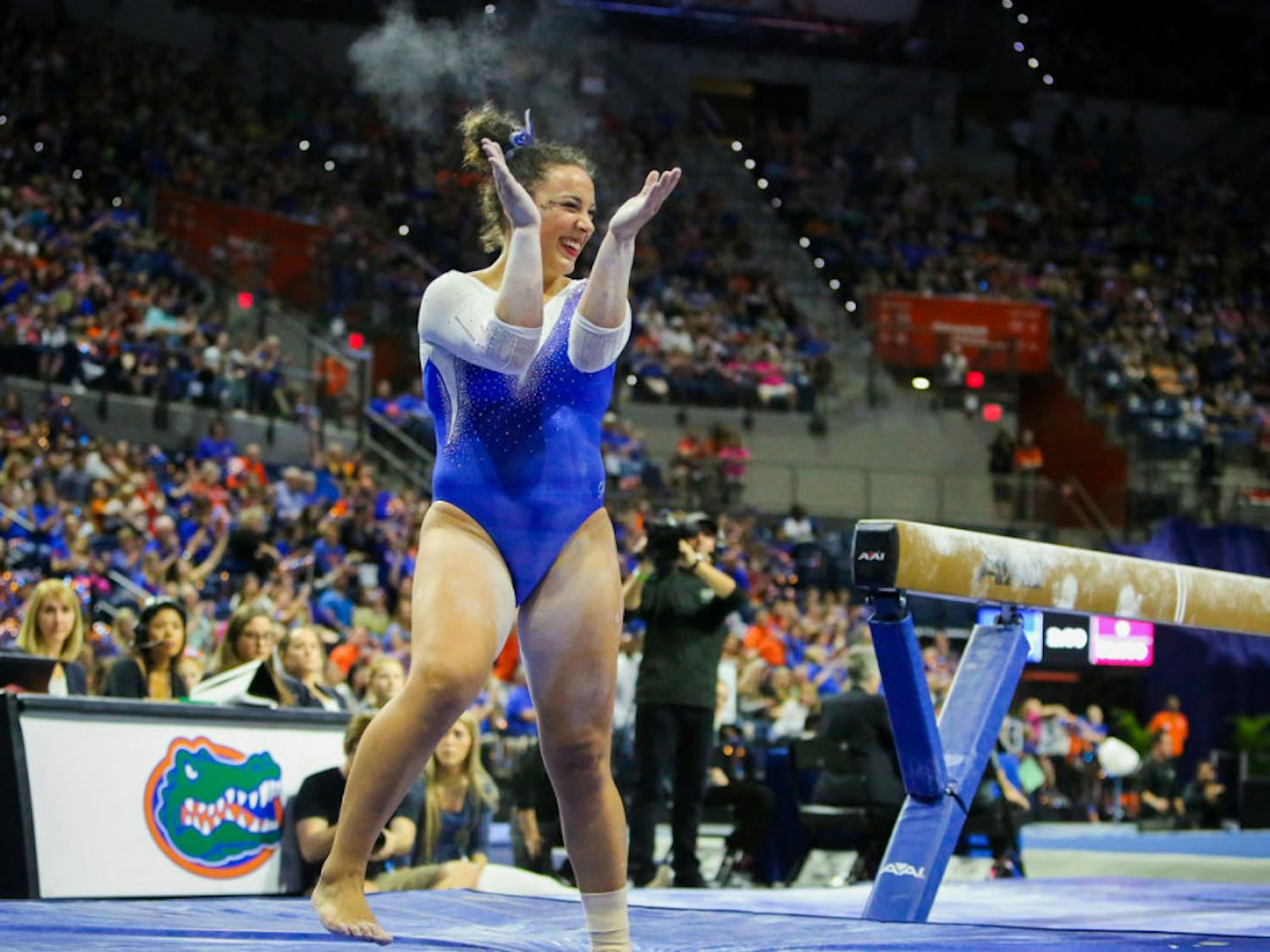 Sophomore Amelia Hundley said she's looking forward to the start of the SEC Championships on Saturday. “It's like a brand new start," she said.