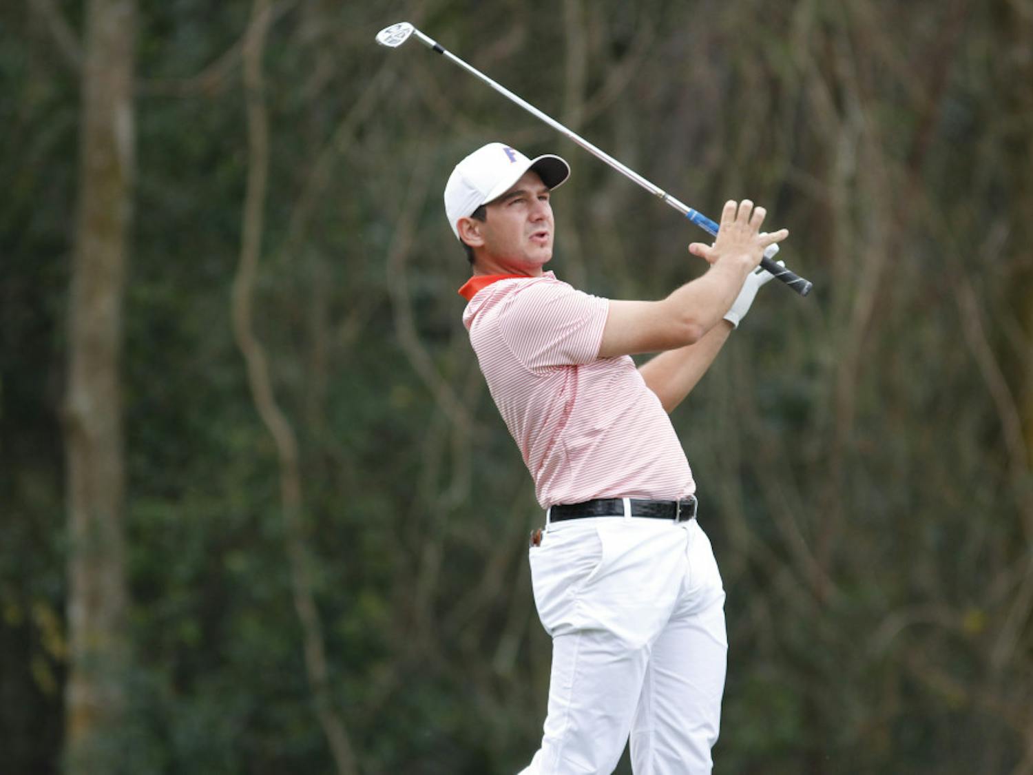 Senior Alejandro Tosti paced the Gators at the NCAA Championships with an opening round of even par.