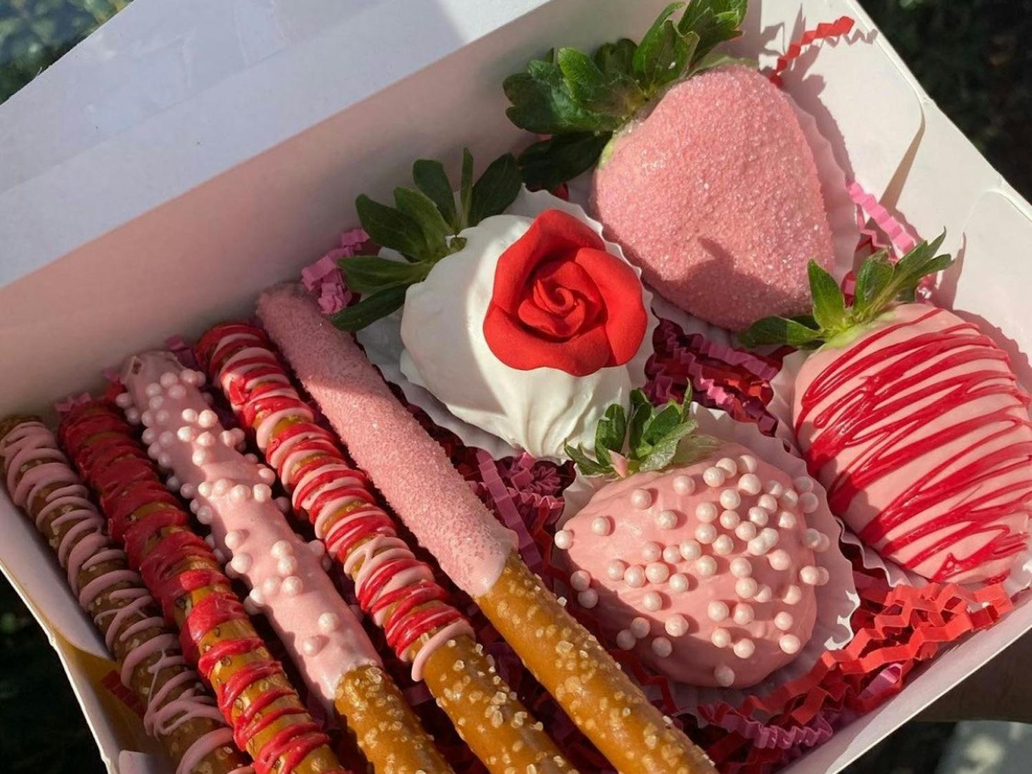 Three UF students founded Sister Sweets & Treats just in time for Valentine's Day.