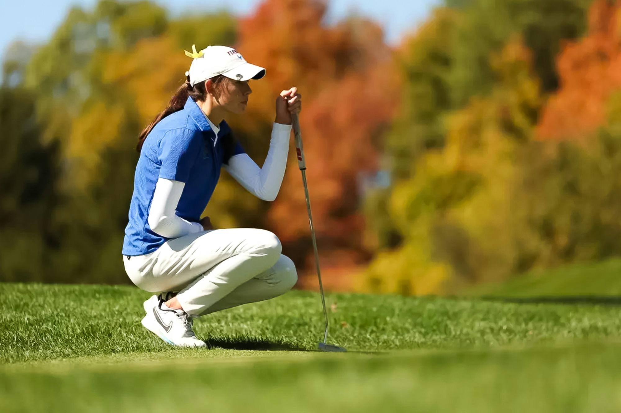 Freshman and UF golf player Addison Klonowski plays at the Barbara Nicklaus Cup Day 1 on Oct. 7, 2024.