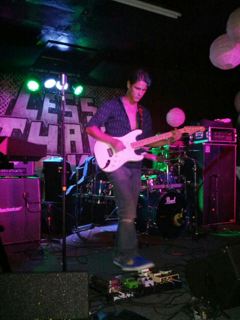 <p>Morning Fatty’s Andrew White performs at High Dive’s 2nd Annual Wake and Bake Weekend on Sunday. The band was followed by Ballyhoo! and headliners Less Than Jake.</p>