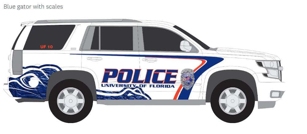 <p>One of the designs students can vote on for the UPD patrol cars.&nbsp;</p>