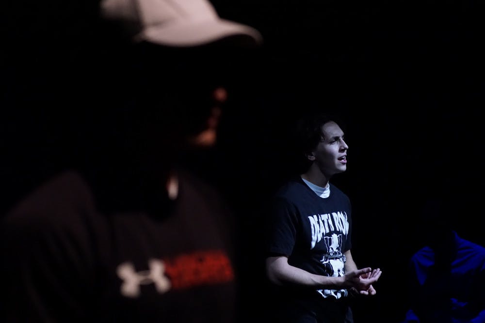 The Florida Players is performing "Columbinus," a play about the Columbine High School shooting, this weekend at The Philips Center.