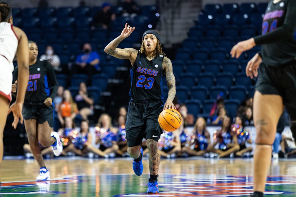 University of Florida Gators Women’s Basketball plays against the Oklahoma Sooners for their senior night on Thursday, Feb. 27th, 2025.