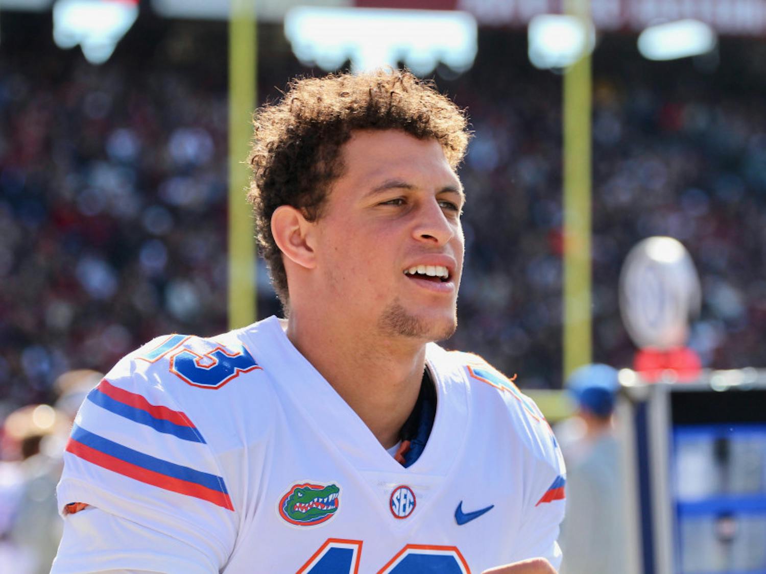 Feleipe Franks threw a career-high three interceptions and also lost one fumble in Florida's 38-22 defeat to Florida State.