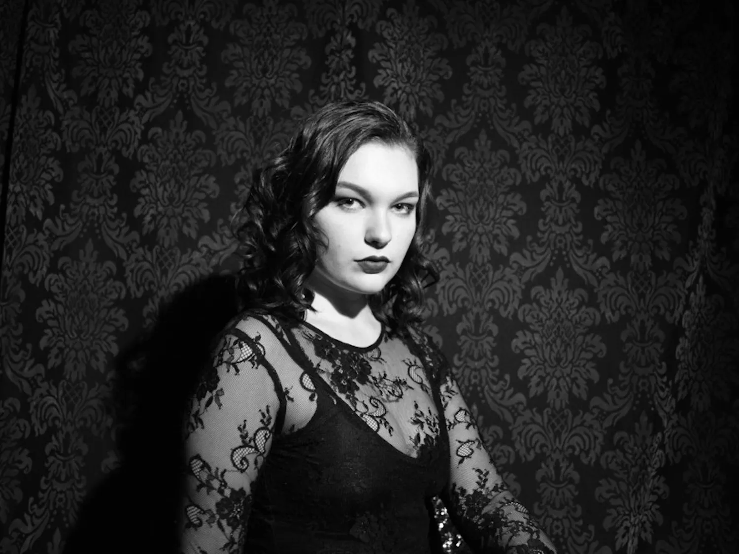 Buchholz High School student, Miranda Campos, stars as Roxie Hart in the production of Chicago.