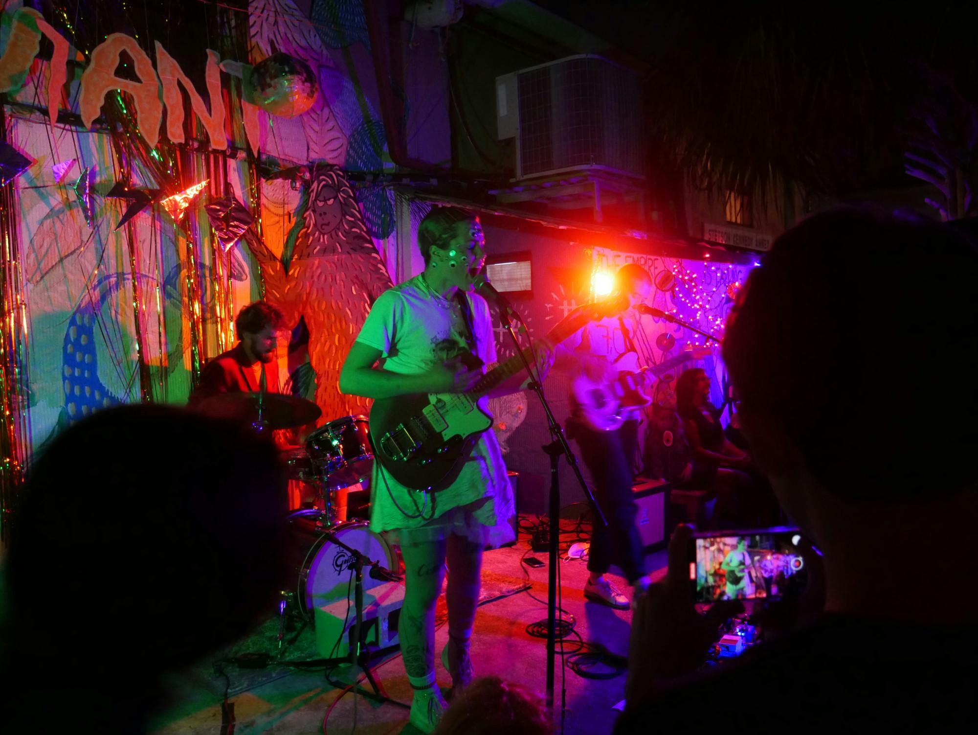 Oct. 28, 2023, a crowd of costumed people amassed for the annual independent Queer the Fest. The “Mutant Disco” theme brought a slew of colorful glittery outfits and creative face makeup. 