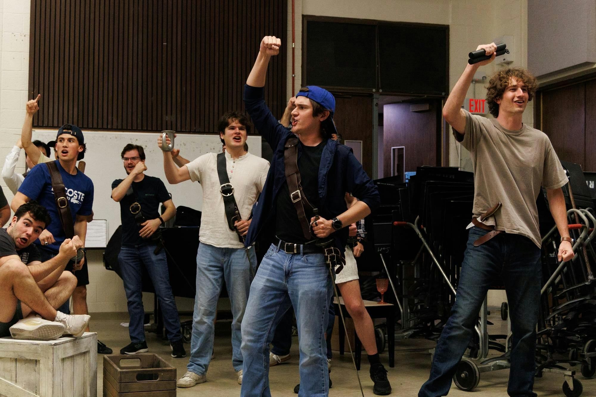 Carter Mays sings during a dress rehearsal for the Pirates of Penzance operetta at the University of Florida School of Music in, Wednesday, March 25, 2026, in Gainesville, Fla..