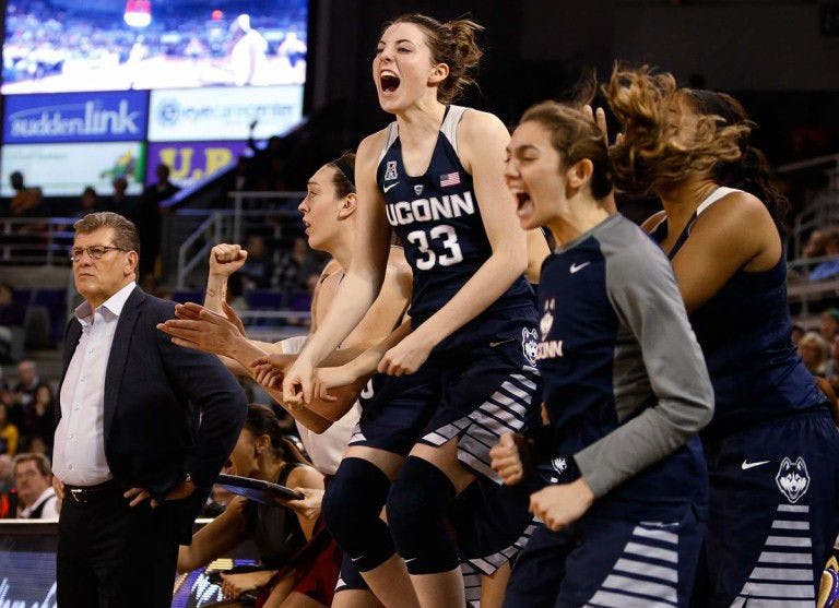Coach Geno&nbsp;Auriemma and the UConn Huskies have won six of the last nine NCAA Women's Basketball Championships.&nbsp;