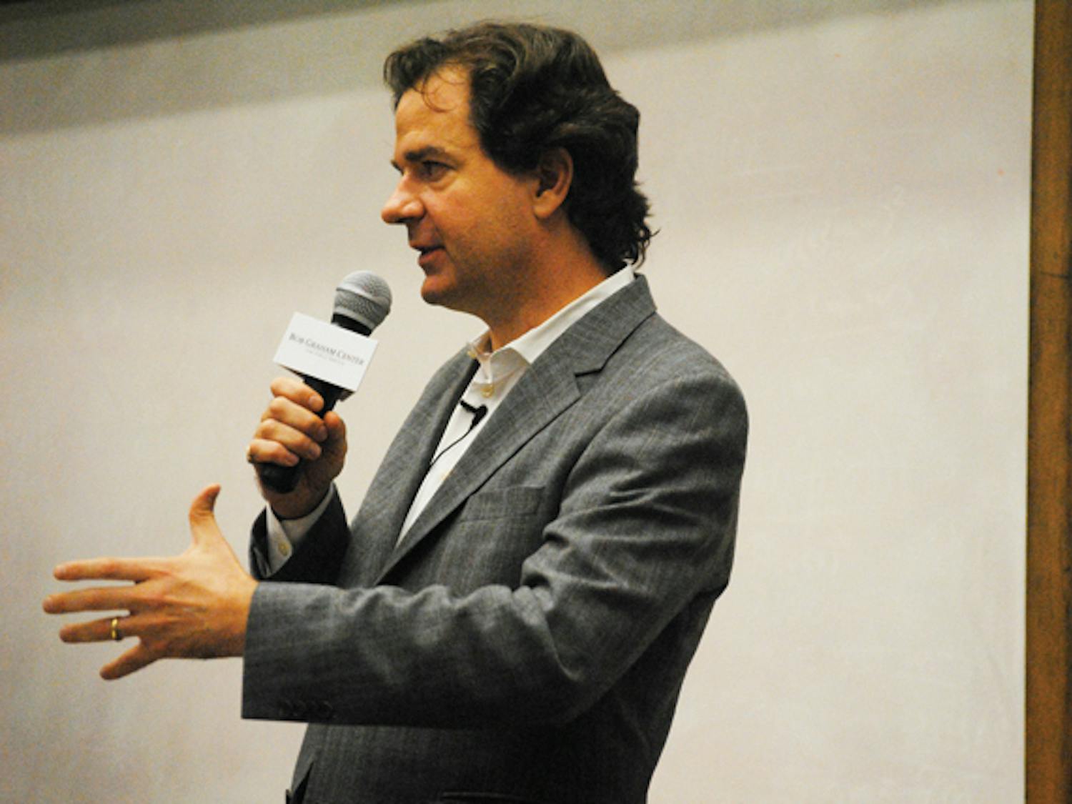 CNN national security analyst Peter Bergen discusses his opinion and knowledge Wednesday night of national security, terrorism and the hunt and eventual capture of Osama bin Laden.