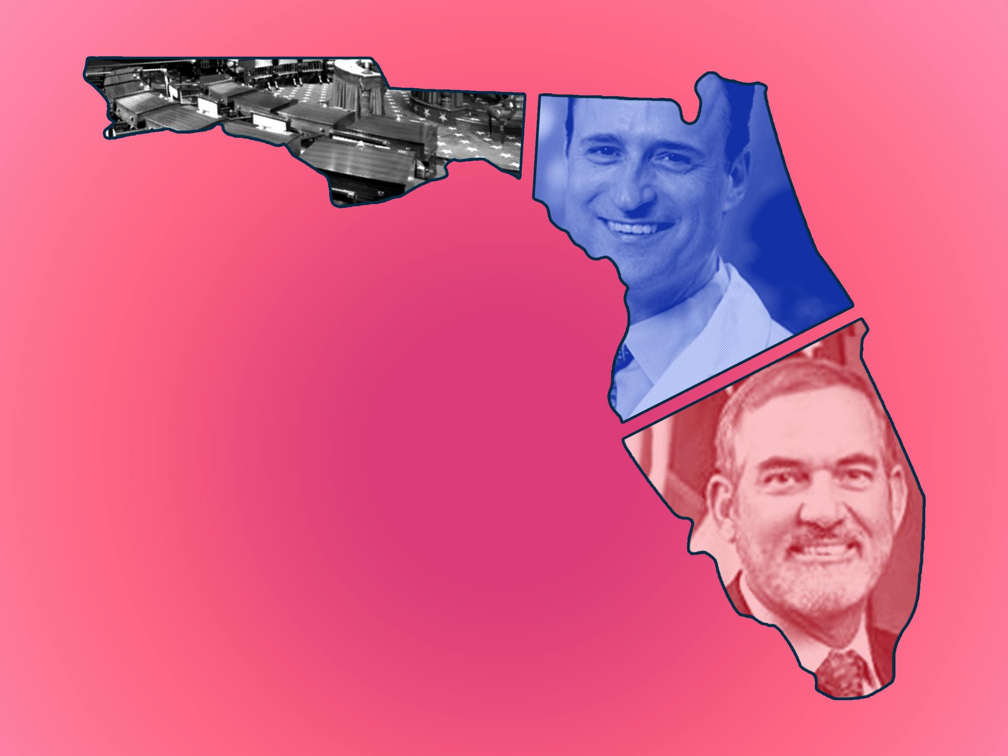Stan McClain and Sylvain Doré ran for Florida Senate District 9.