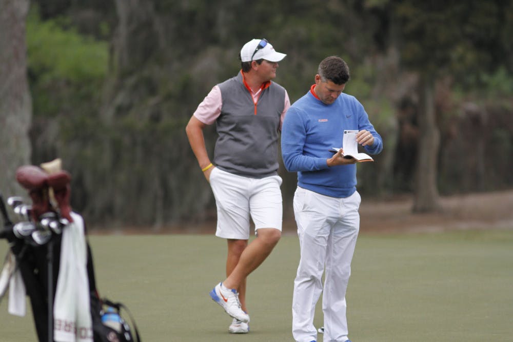 <p><span id="docs-internal-guid-9153f907-7fff-2b88-3e04-7b35b2468e36"><span>Men’s golf coach J.C. Deacon said he was pleased with the way his team is trending and scoring this season.</span></span></p>