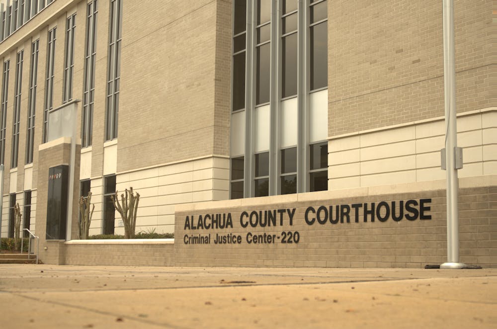 The Alachua County Criminal Courthouse on Main St. on Saturday, Jan. 5, 2024.