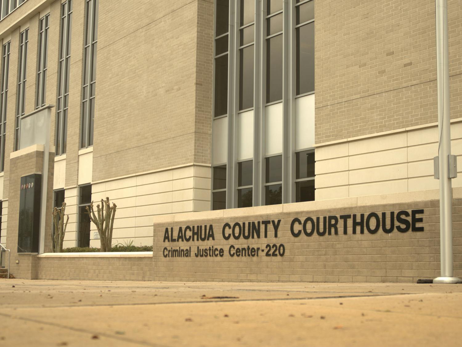 The Alachua County Criminal Courthouse on Main St. on Saturday, Jan. 5, 2024.