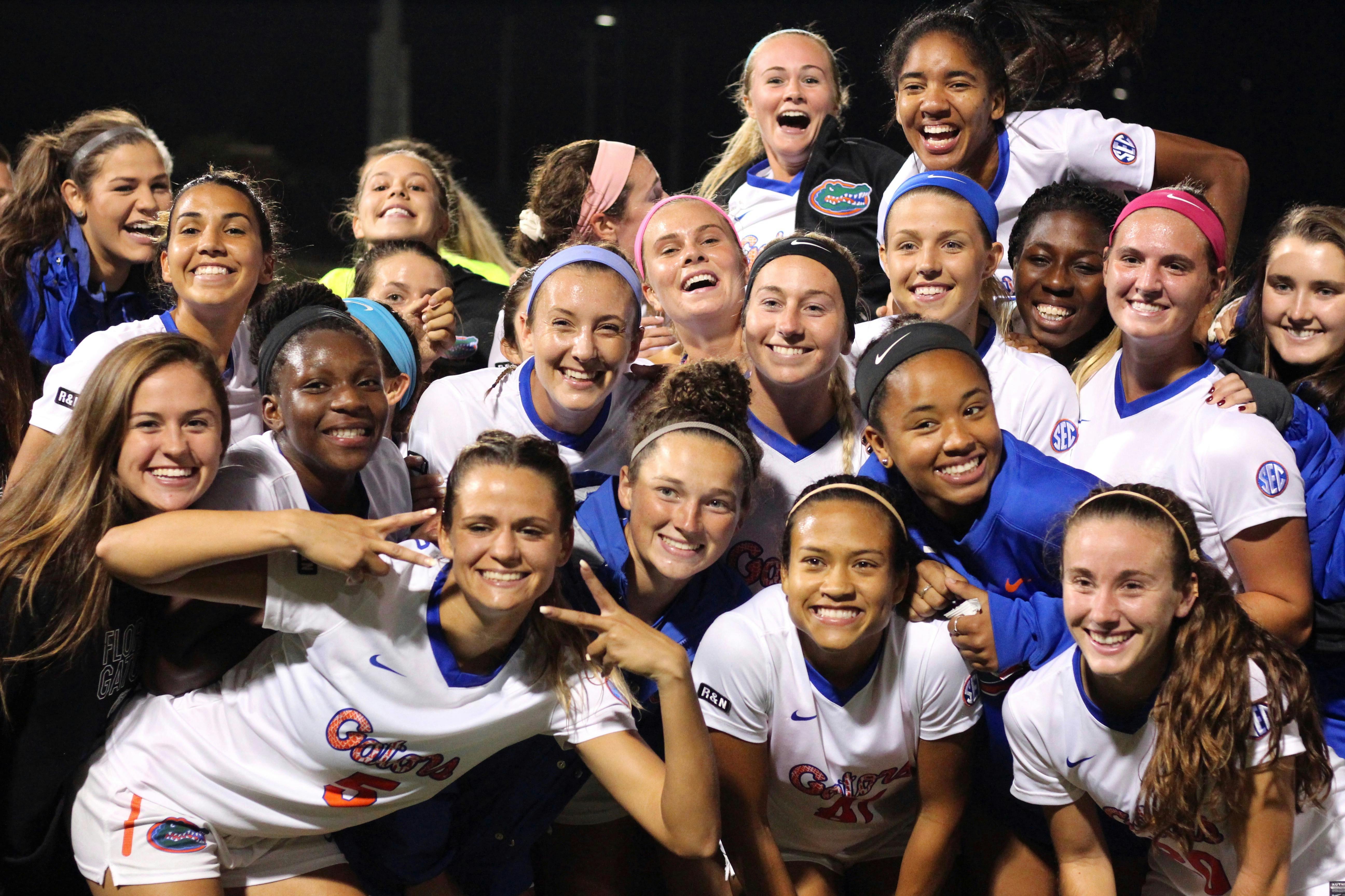 After making an exit in the Elite Eight last season, the UF soccer team enters 2018 as the No. 7 team in the nation. 