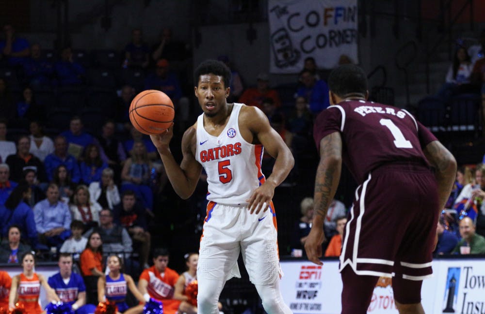 <p>On two separate occasions this season, KeVaughn Allen has put up just two points, a far cry from UF's 2016-17 leading scorer. </p>