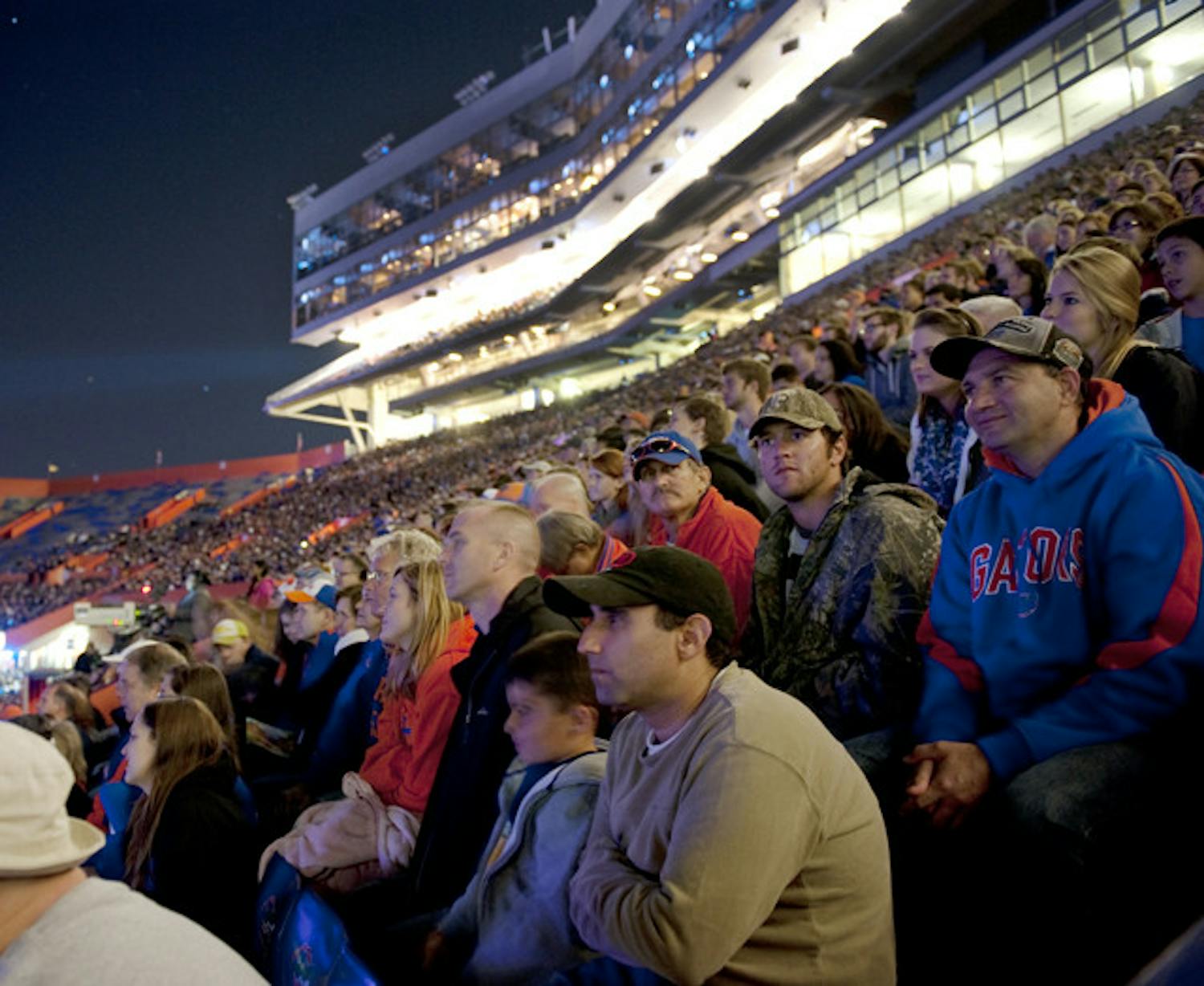 About 26,000 people attended Gator Growl on Friday night, said Gator Growl Producer Aaron Heger.