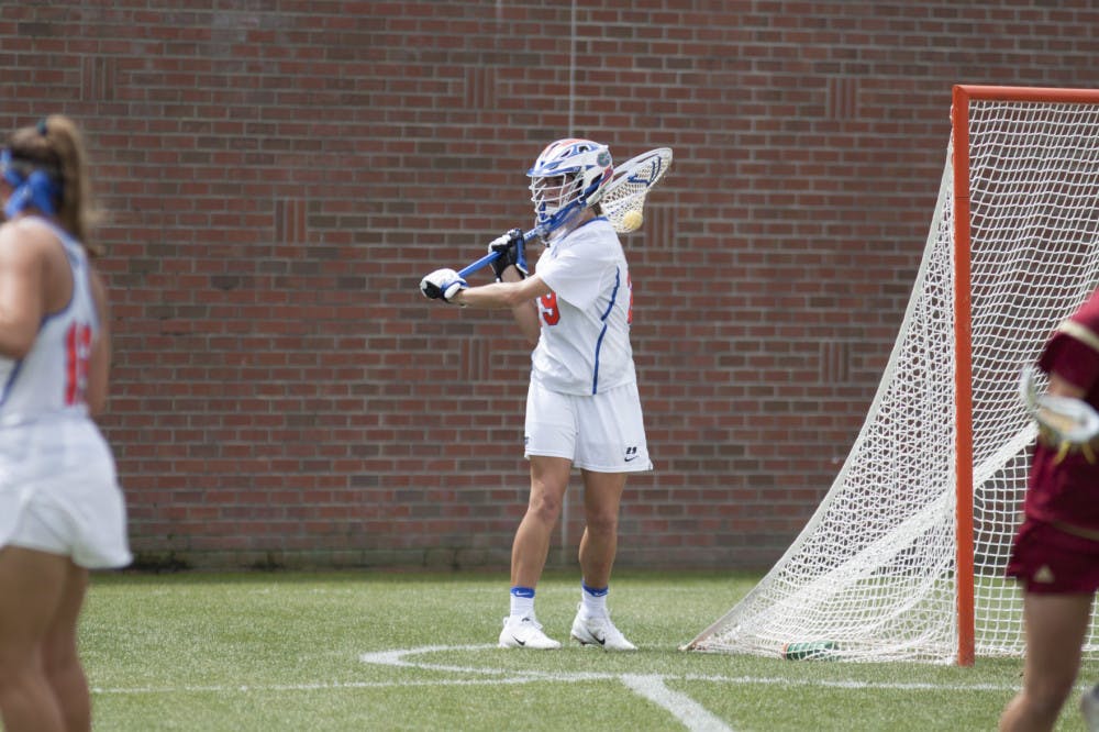 <p>Florida goalkeeper Haley Hicklen earned Big East Defensive Player of the Week on Tuesday for her efforts against Villanova and Temple. It was the second time this season she has been awarded the title.&nbsp;</p>