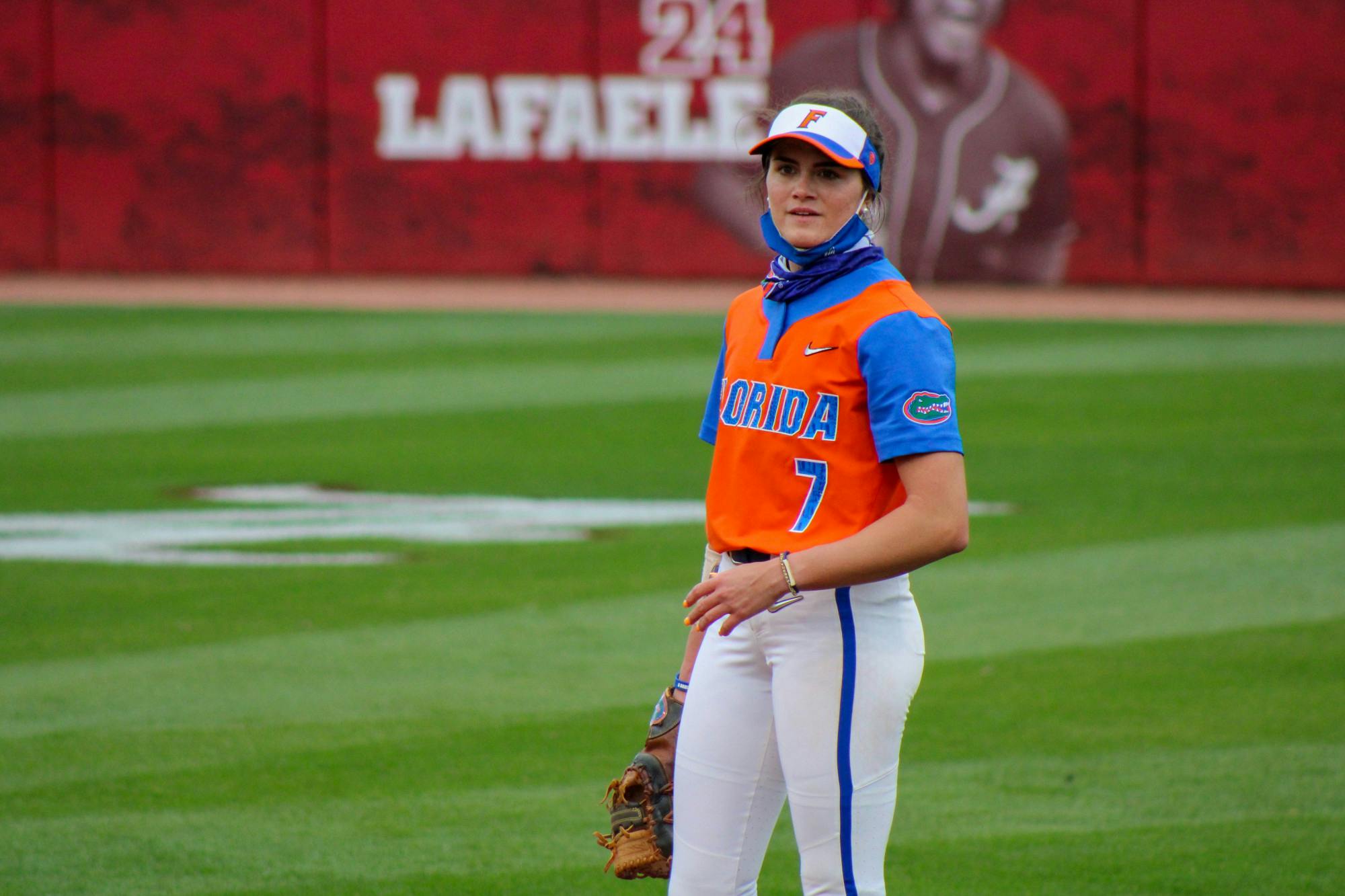Florida hosts the South Carolina Gamecocks to start its sixth SEC series Friday and honor its seniors Saturday. Photo from UF-Alabama game April 16.