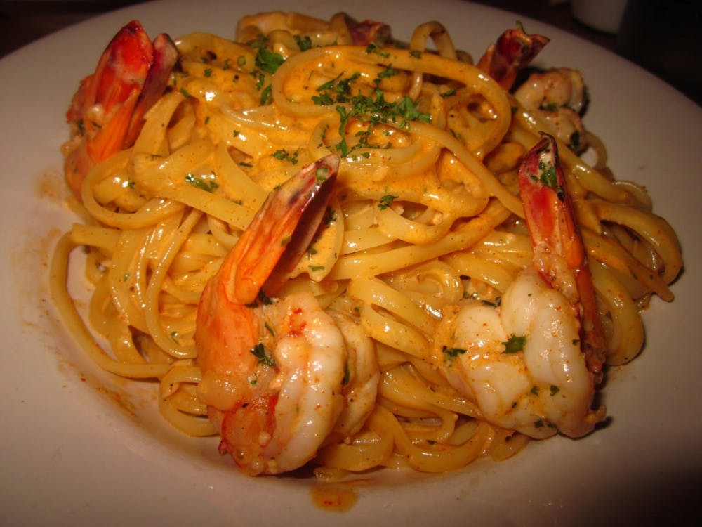 Spicy Shrimp Pasta