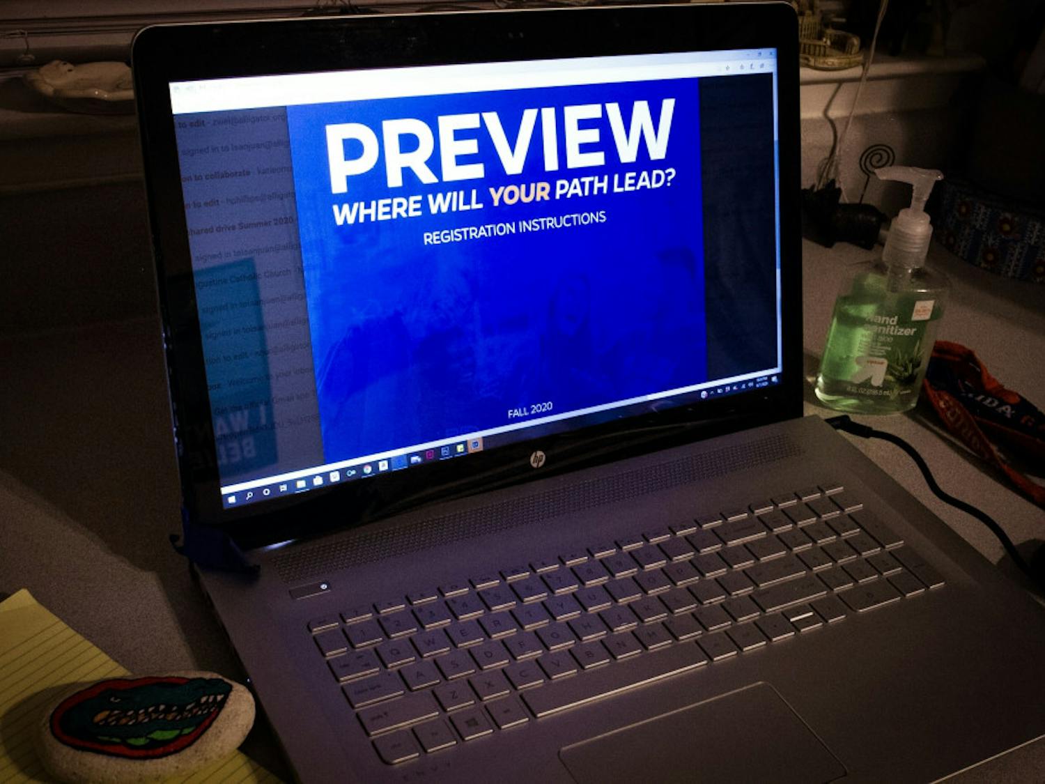 UF’s incoming students attend must Preview Orientation through Zoom due to COVID-19.