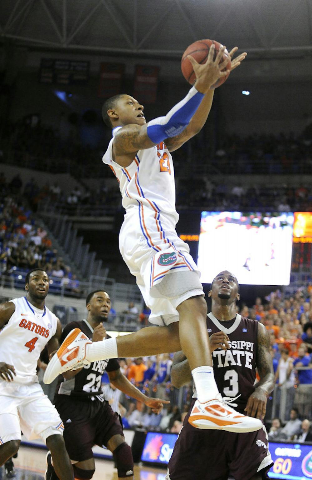 <p>Florida guard Brad Beal declared for the NBA Draft on Monday after a stellar freshman campaign in which he led the Gators in minutes played and rebounding. Beal is projected to be a lottery pick in the June 28 draft.</p>