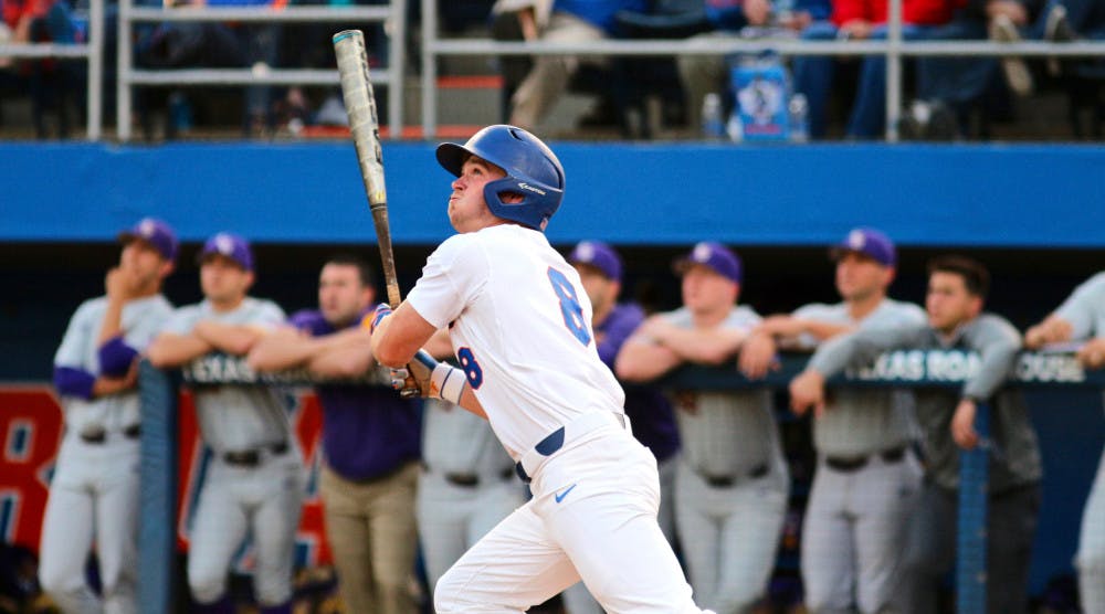 <p>Junior Deacon Liput went 2-for-3 with a home run and a triple during Saturday afternoon's 13-6 loss to Mississippi State. The Bulldogs completed a series sweep of the Gators with the win. </p>
