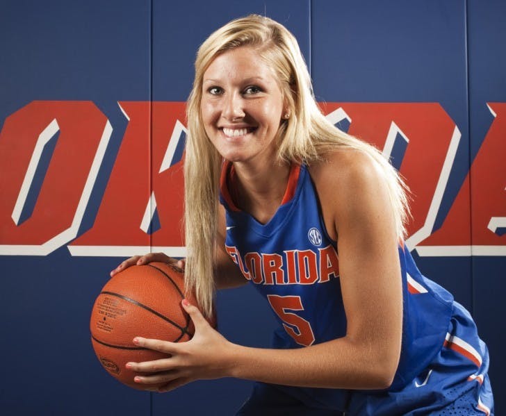 Freshman guard Chandler Cooper poses at Florida’s media day on Oct. 10. Cooper is one of eight newcomers having to adjust to UF’s process of scouting and game preparation. &nbsp;
