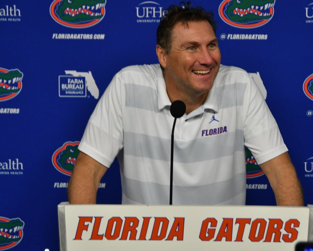 Florida coach Dan Mullen signed 17 four-star recruits in his 2019 recruiting class. It was the Gators’ best class since 2013. 