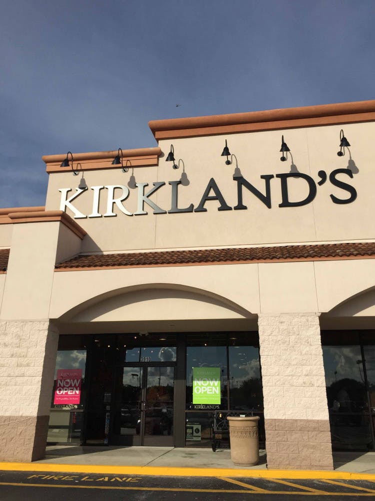 The new Kirkland’s home decor store opened in Butler Plaza on Sept. 1. Its grand opening will take place on Saturday.