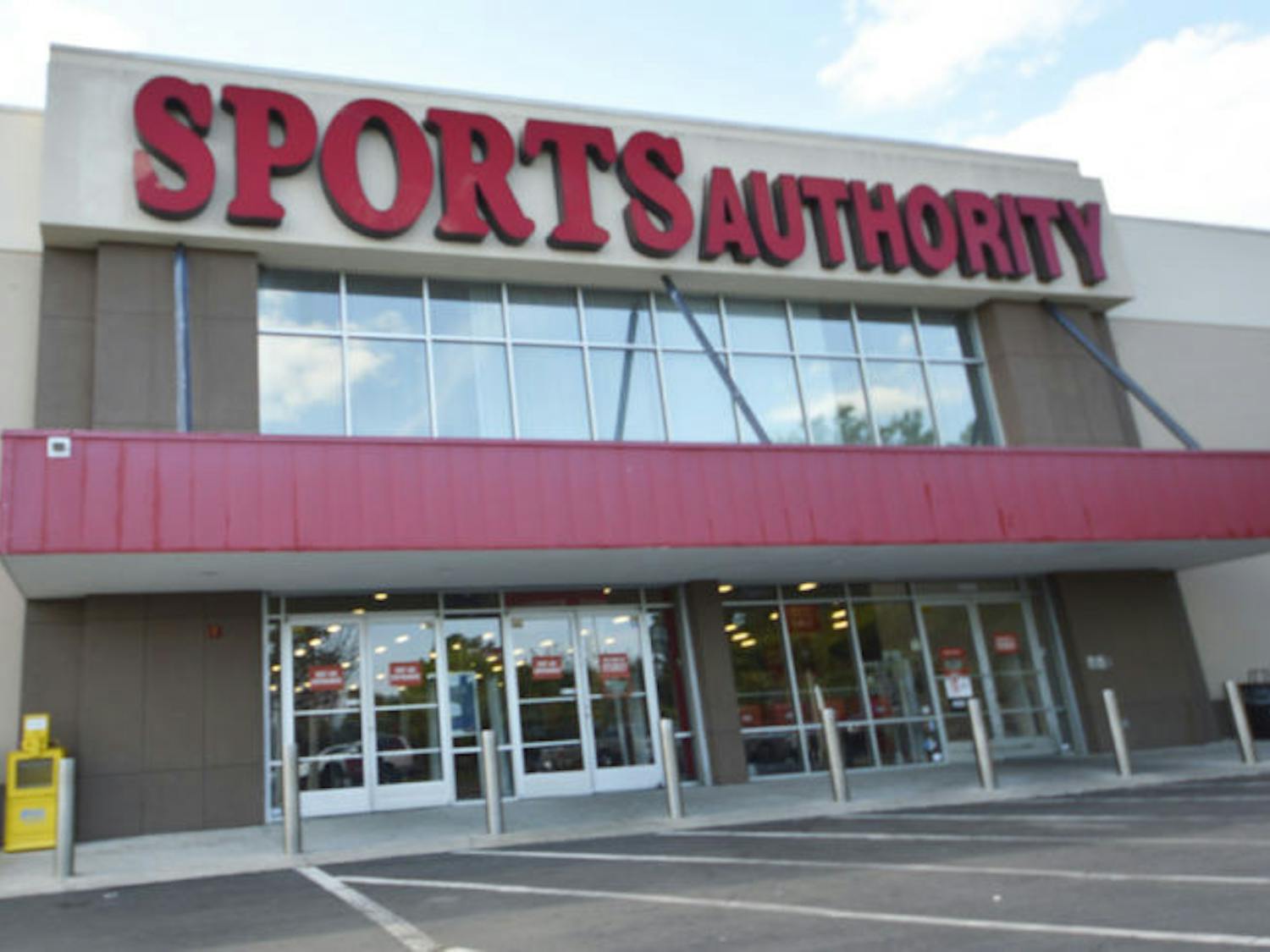 Sports Authority, located at 400 W. Newberry Road, held its grand reopening Saturday after two months of remodeling. The goal of the remodel was to have a more open floor plan.