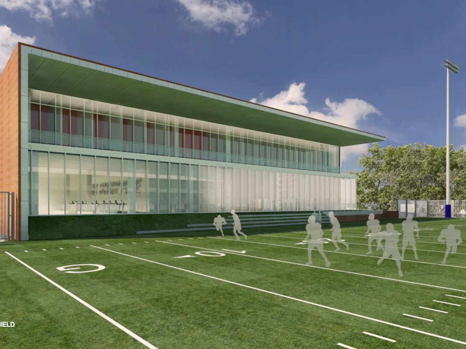 Artist's rendering of the proposed facility
