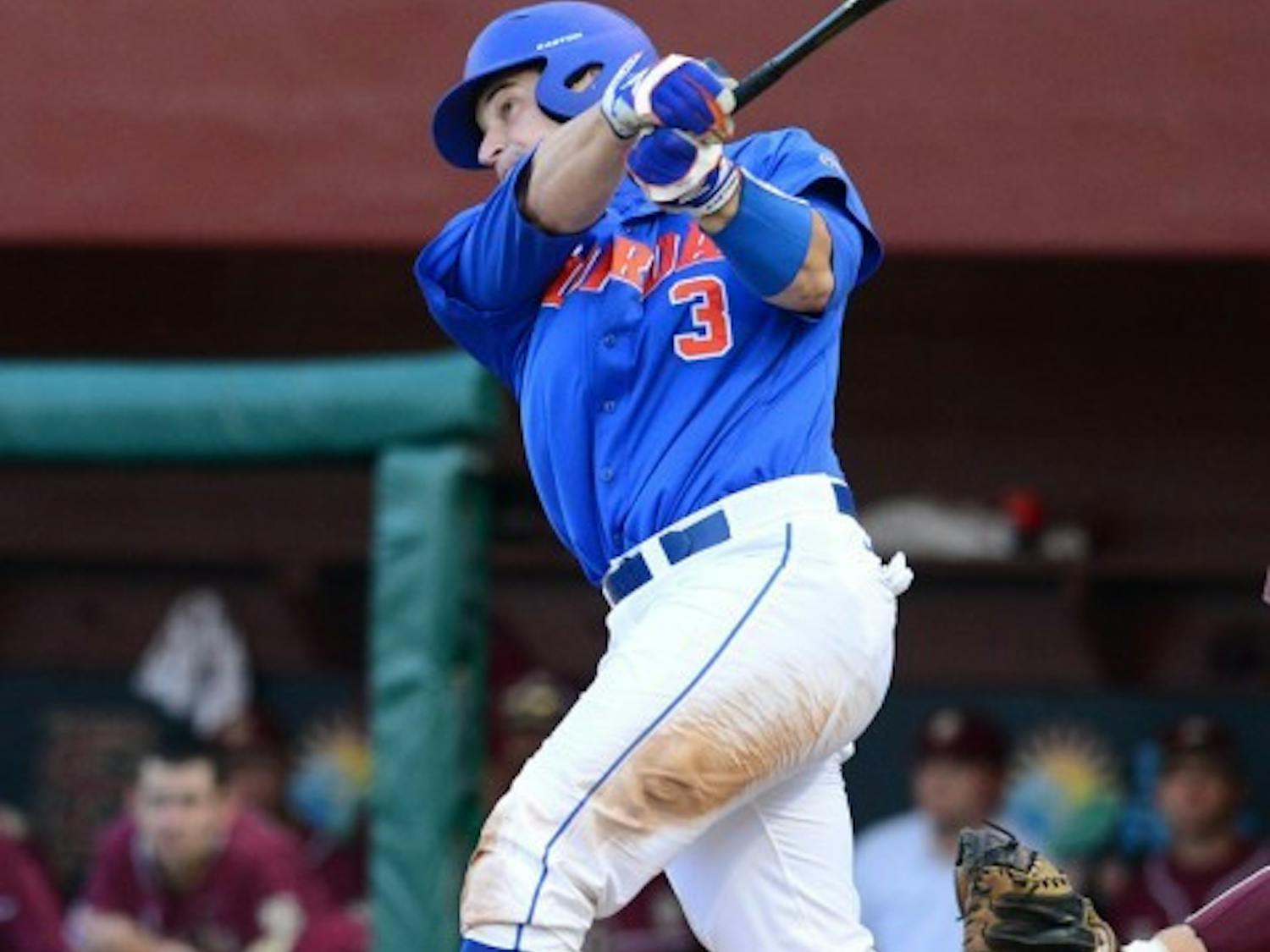 Junior catcher Mike Zunino belted a two-run home run in the fifth inning Tuesday that tied the score at three in Florida’s 6-3 victory against top-ranked Florida State.