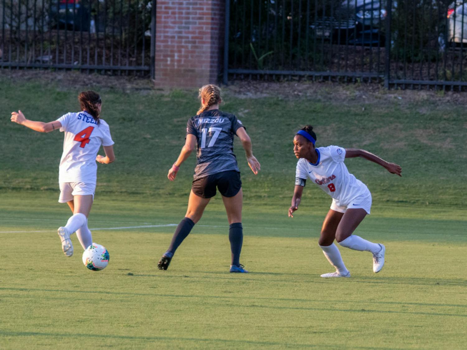 Freshman midfielder Laney Steed notched a game-tying goal in Florida’s 4-2 win over Kentucky, which marked the first goal of her collegiate career.