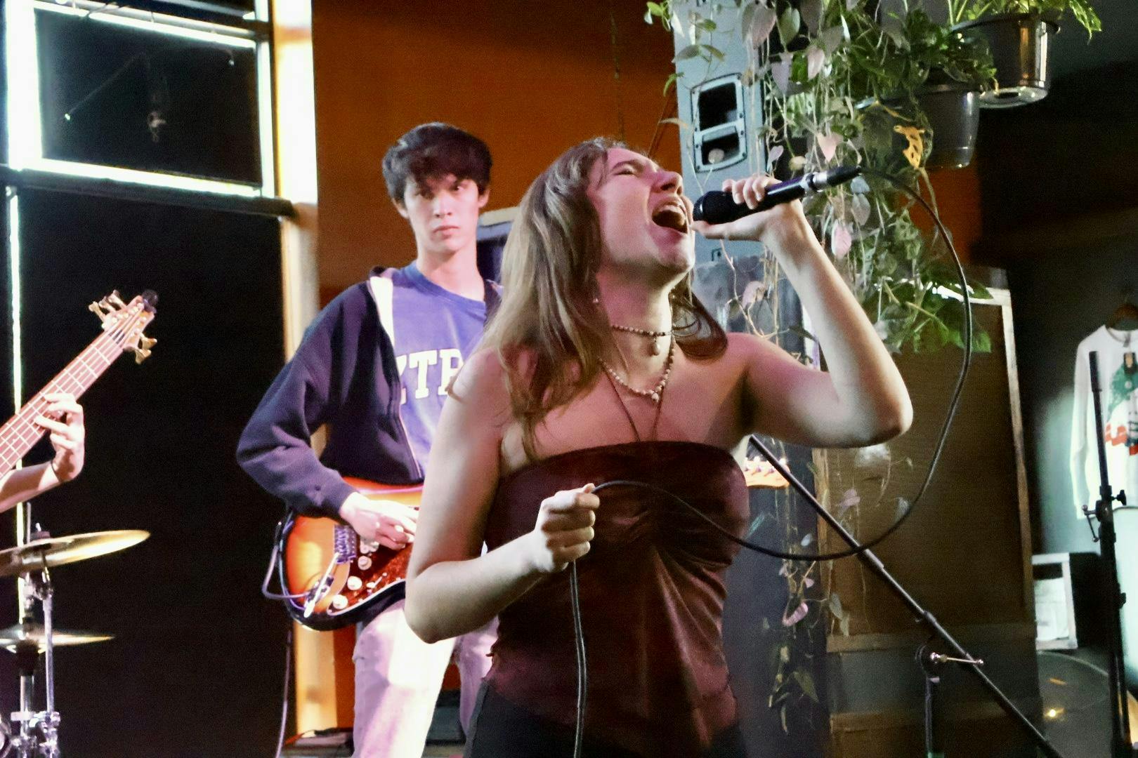 Gainesville band Vane Light performs at The How Bazar for the AM/FM Festival, an annual free music festival featuring 30+ artists, Sunday, Feb. 22, 2026. 