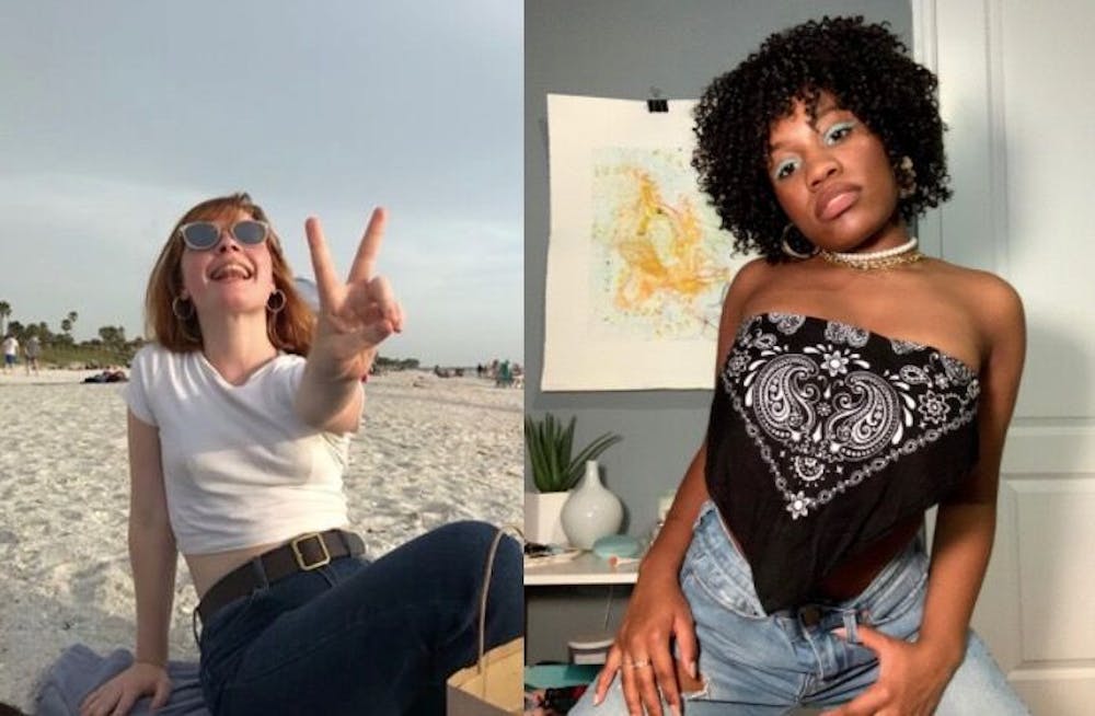 <p>UF students, Sophia Paige (left) and Valerie Muzondi (right) both think fashion shouldn't have rules.&nbsp;</p>