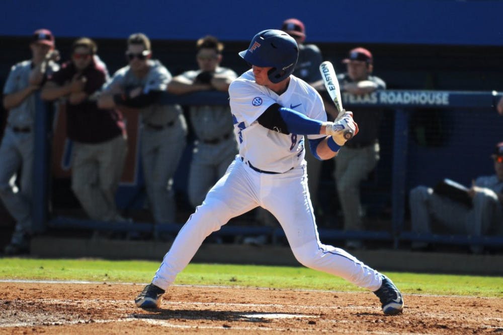 <p>Shortstop Deacon Liput was perfect from the plate Tuesday night against USF, going 3-of-3 with three RBIs and scoring two runs.&nbsp;</p>