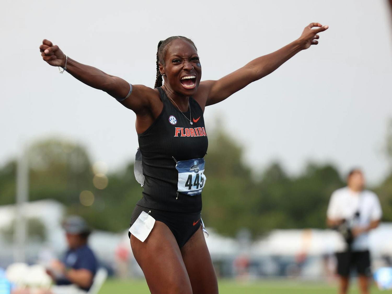 During the NCAA Outdoor Track and Field East Regionals on Saturday, May 31, 2025 at Hodges Stadium in Jacksonville, Fla. / UAA Communications photo by Jordan Perez