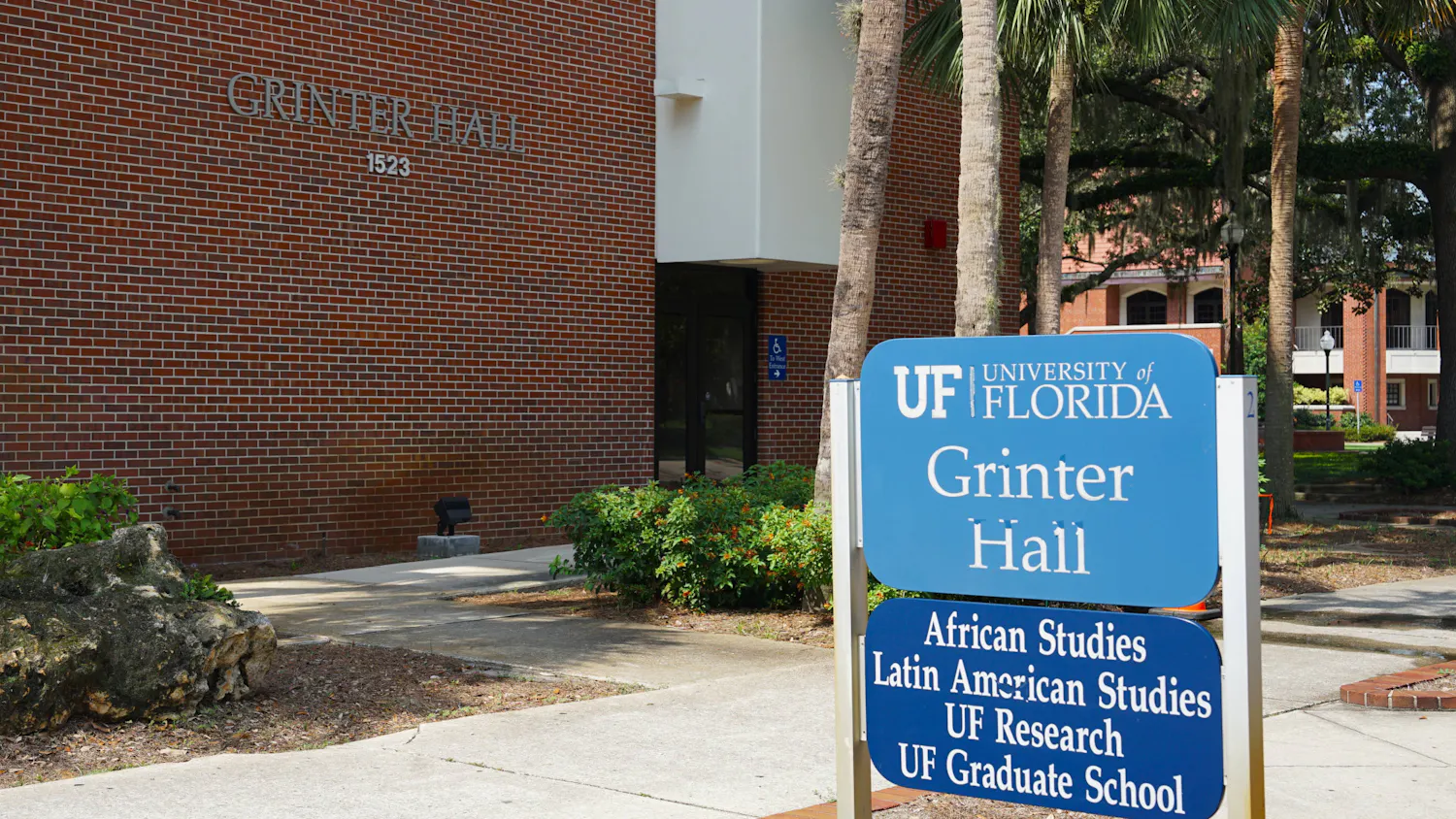 The UF Center for Latin American Studies is housed in Grinter Hall seen at 1523 Union Rd. on Sunday, July 30, 2023.