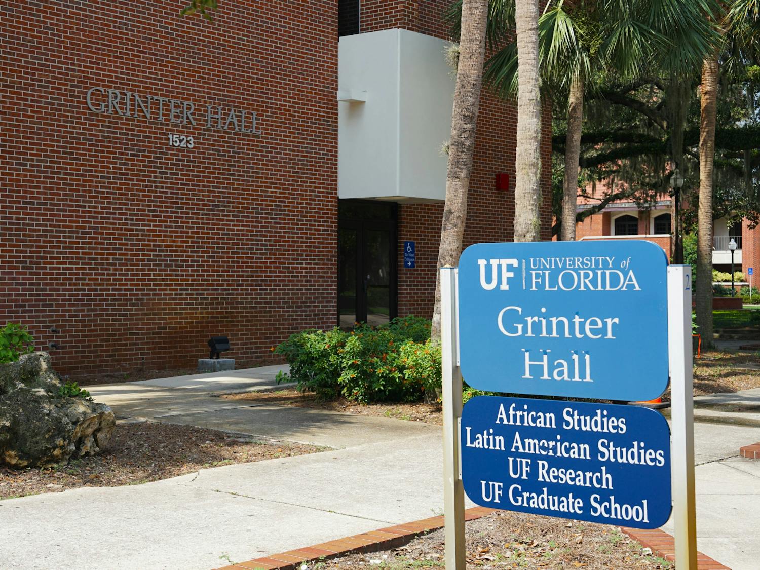 The UF Center for Latin American Studies is housed in Grinter Hall seen at 1523 Union Rd. on Sunday, July 30, 2023.  