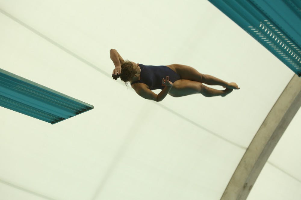 <p>Sophomore diver Brooke Madden earned her second career All-American honors on Friday. </p>