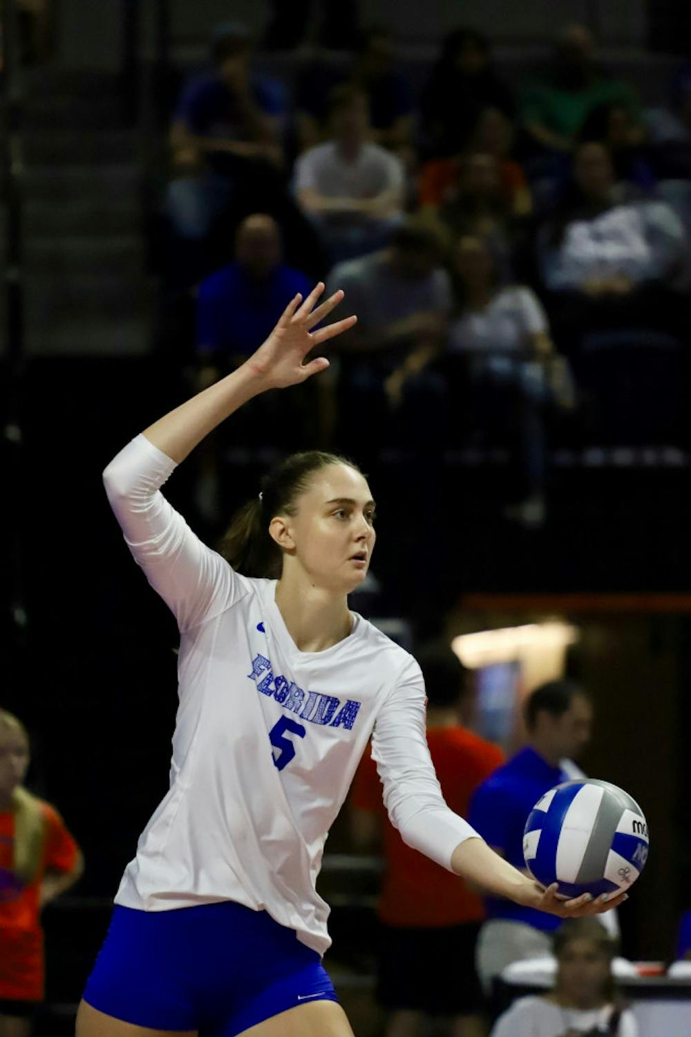 <p dir="ltr"><span>Senior middle blocker Rachael Kramer said she'd like to stay another year if it meant she could play softball for coach Tim Walton. </span></p>