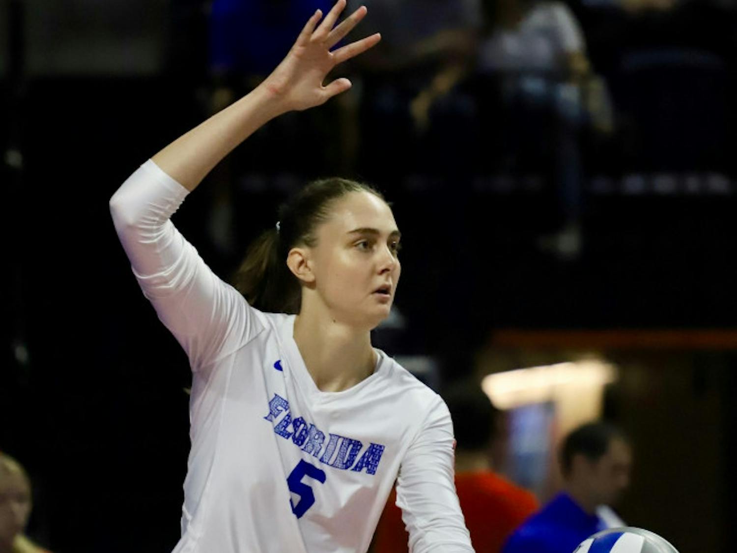 Senior middle blocker Rachael Kramer said she'd like to stay another year if it meant she could play softball for coach Tim Walton.