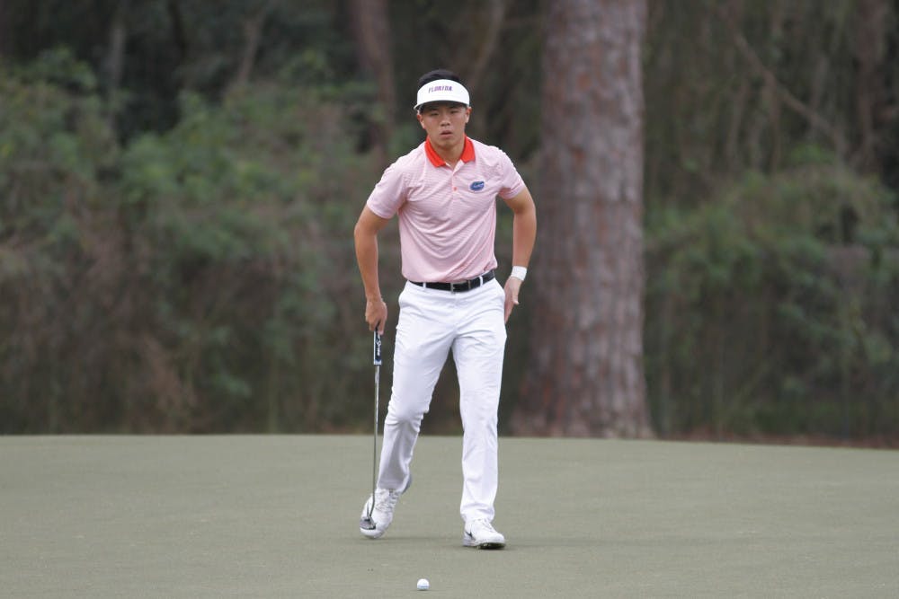 Sophomore Andy Zhang claimed victory at the NCAA Kissimmee Regional, leading the team with a 13-under-par effort in its record-breaking performance at the Watson at Reunion Resort on Wednesday. 