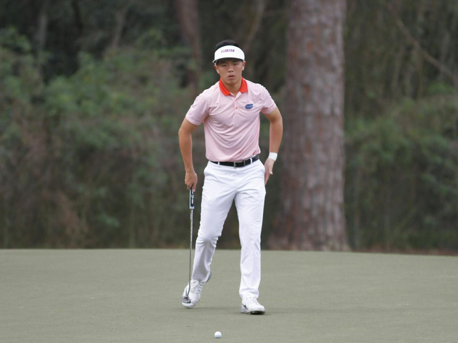 Sophomore Andy Zhang claimed victory at the NCAA Kissimmee Regional, leading the team with a 13-under-par effort in its record-breaking performance at the Watson at Reunion Resort on Wednesday.