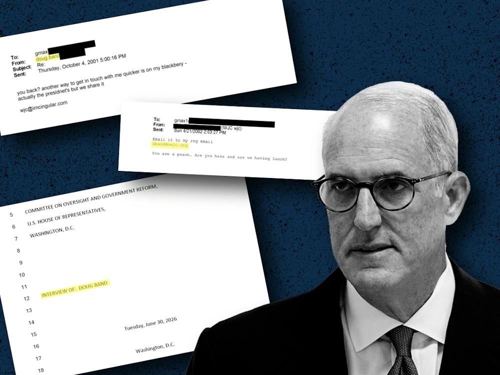 A follow up on the Epstein investigation into Doug Band from last Spring given newly found documents and his testimony before Congress.
