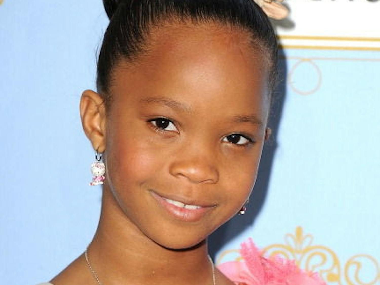 BEVERLY HILLS, CA - FEBRUARY 21: Quvenzhane Wallis arrives at the 6th Annual ESSENCE Black Women In Hollywood Luncheon at Beverly Hills Hotel on February 21, 2013 in Beverly Hills, California. (Photo by Steve Granitz/WireImage)