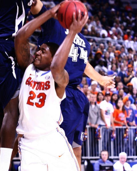 Florida freshman guard Brad Beal scored 14 points in the team’s season-opening win against Jackson State at home on Friday.